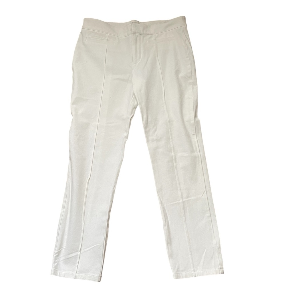 DKNYC Women’s White Cropped Skinny Dress Pants size 6